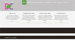 Desktop Screenshot of greenlivingdc.org